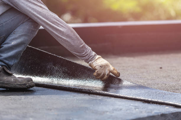 Professional Exterior Waterproofing technician working in Olmsted Falls, OH